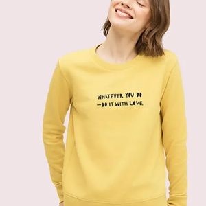 kate spade new york x cleo wade sweatshirt
